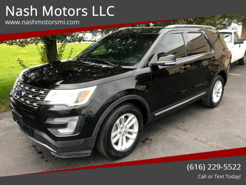 2017 Ford Explorer for sale at Nash Motors LLC in Hudsonville MI