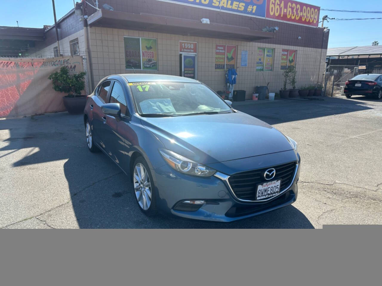 Blue 2017 Mazda Mazda3 Touring Touring 4dr Hatchback 6A 1