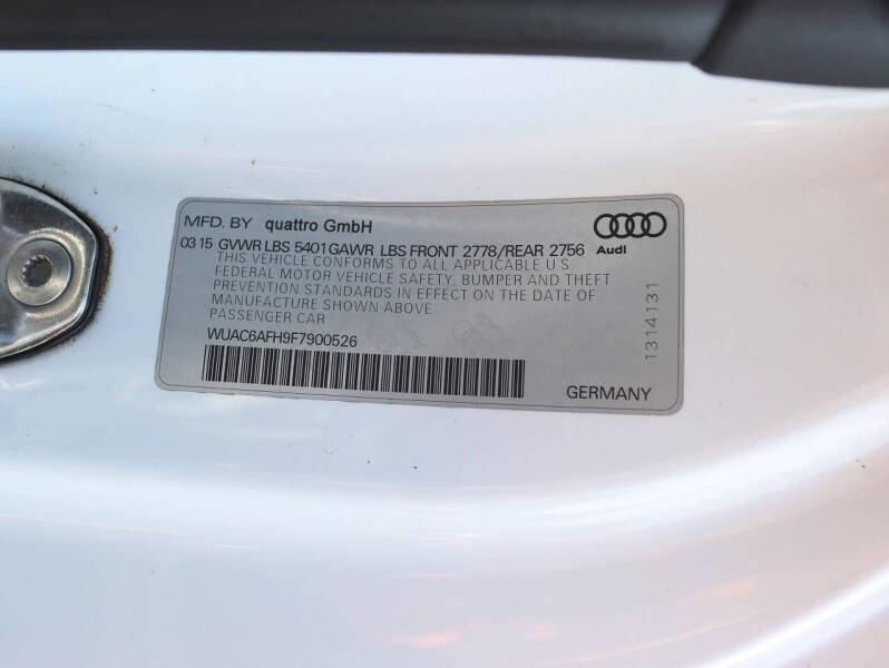 2015 Audi RS 5 4.2 quattro
