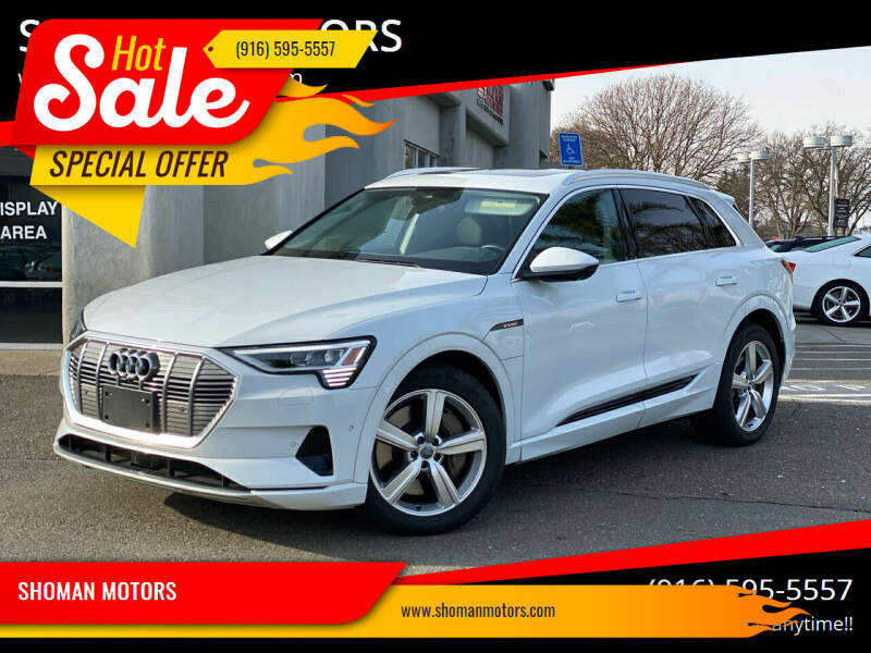 2019 Audi e-tron for sale at SHOMAN AUTO GROUP in Davis CA