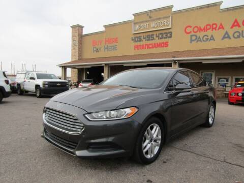 2016 Ford Fusion for sale at Import Motors in Bethany OK