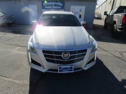 2014 Cadillac CTS for sale at SCHERERVILLE AUTO SALES in Schererville IN