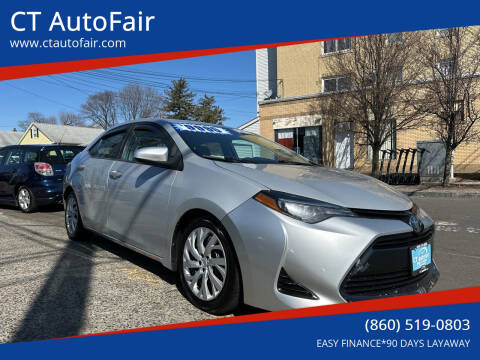 2017 Toyota Corolla for sale at CT AutoFair in West Hartford CT