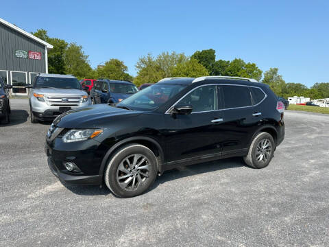 2015 Nissan Rogue for sale at Riverside Motors in Glenfield NY