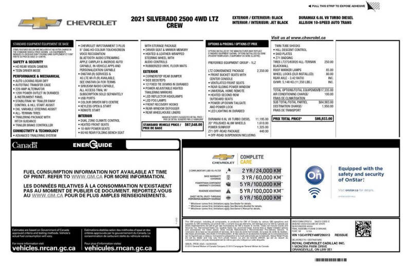 2021 Chevrolet Silverado 2500HD