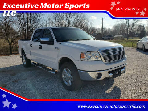 2007 Ford F-150 for sale at Executive Motor Sports LLC in Sparta MO