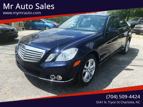 2011 Mercedes-Benz E-Class for sale at Mr Auto Sales in Charlotte NC