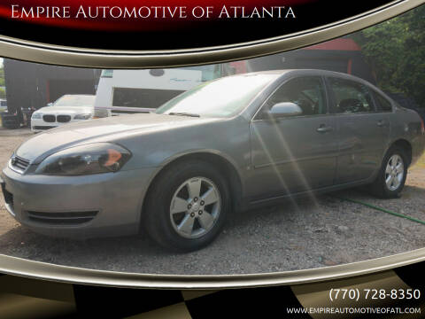 2006 Chevrolet Impala for sale at Empire Automotive of Atlanta in Atlanta GA