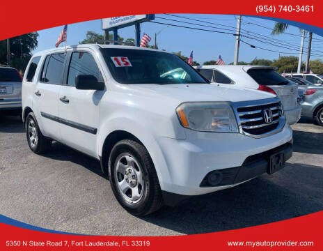 2015 Honda Pilot for sale at AUTO PROVIDER in Fort Lauderdale FL