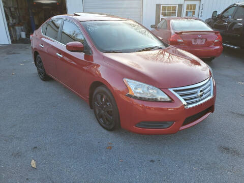 2013 Nissan Sentra for sale at DISCOUNT AUTO SALES in Johnson City TN