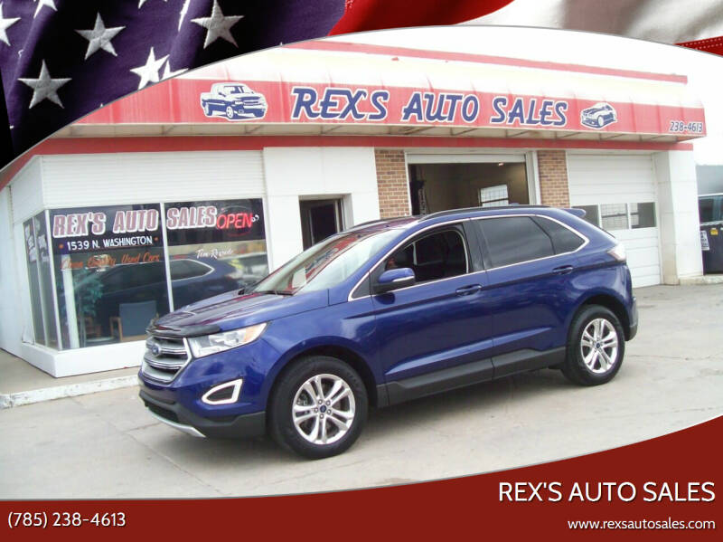2015 Ford Edge for sale at Rex's Auto Sales in Junction City KS