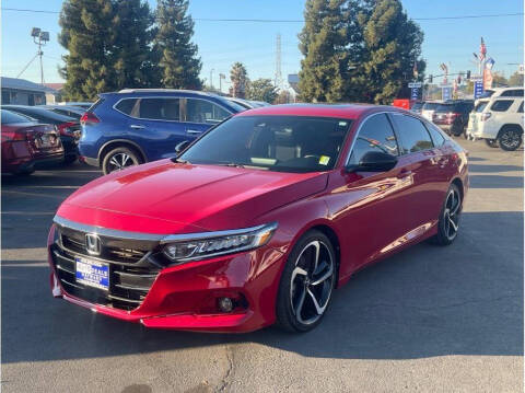 2021 Honda Accord for sale at AutoDeals in Hayward CA