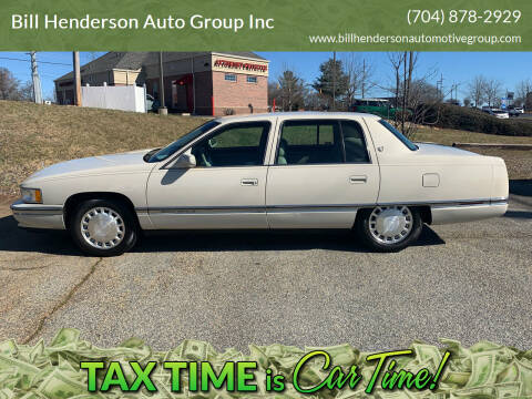 1996 Cadillac DeVille for sale at Bill Henderson Auto Group Inc in Statesville NC