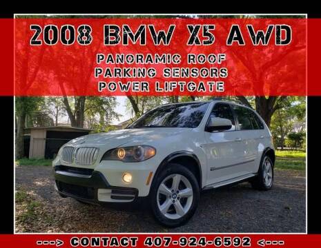 2008 BMW X5 for sale at AFFORDABLE ONE LLC in Orlando FL