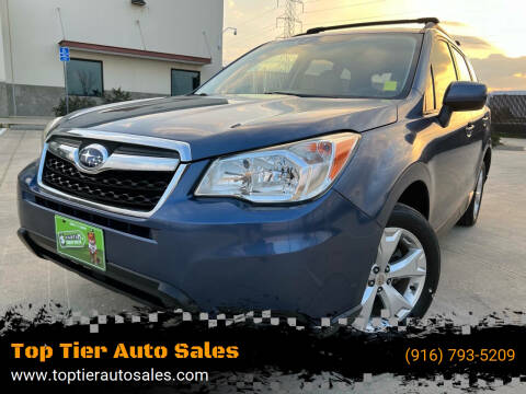 2014 Subaru Forester for sale at Top Tier Auto Sales in Sacramento CA