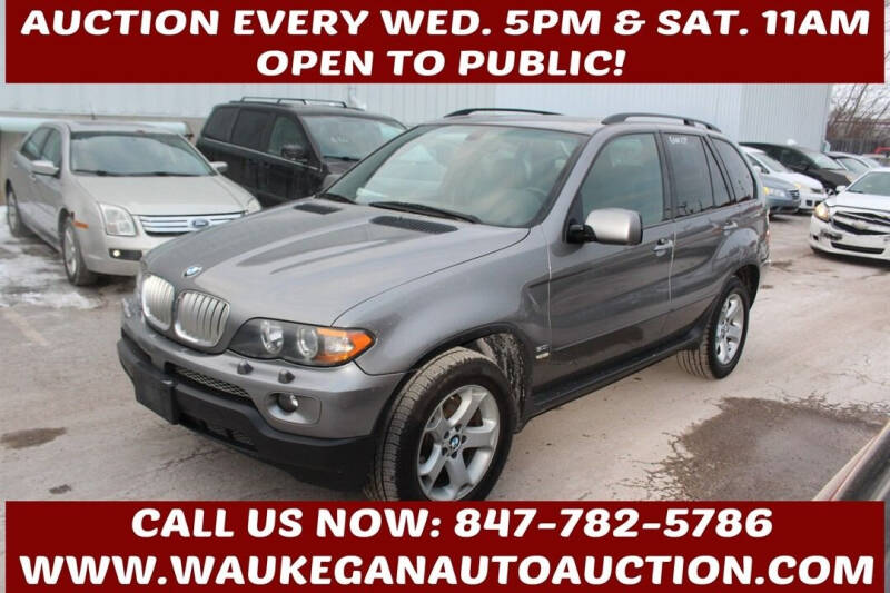 2004 BMW X5 for sale at Waukegan Auto Auction in Waukegan IL
