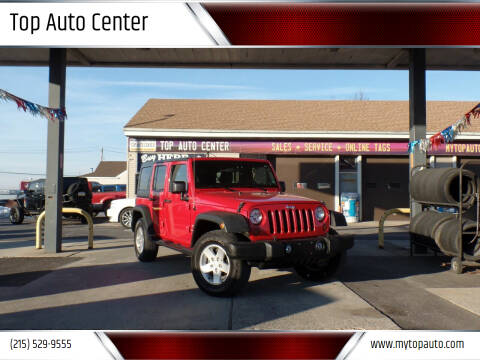 2011 Jeep Wrangler Unlimited for sale at Top Auto Center in Quakertown PA