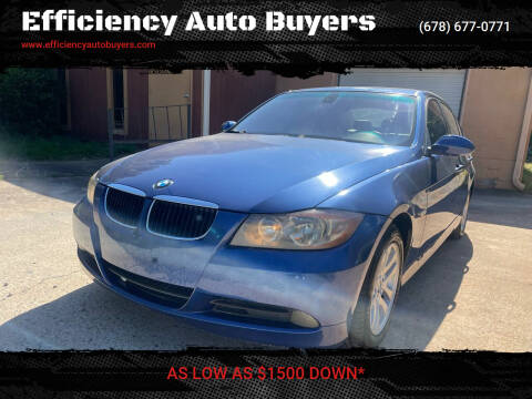 2007 BMW 3 Series for sale at Efficiency Auto Buyers in Milton GA