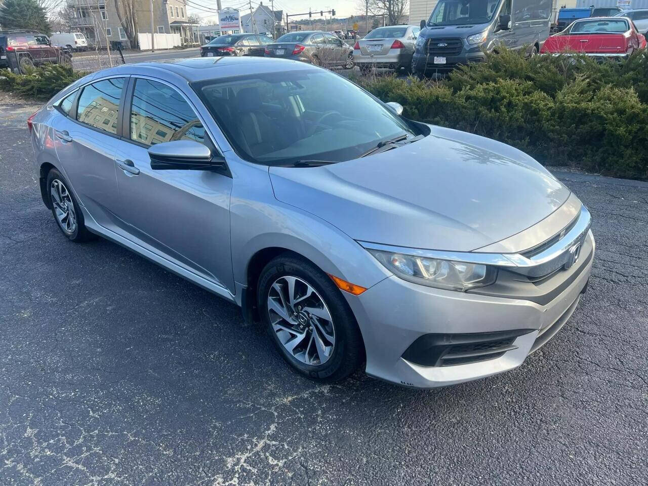 2016 Honda Civic for sale at All Star Auto  Cycles in Marlborough, MA