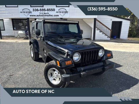 2003 Jeep Wrangler Sahara
