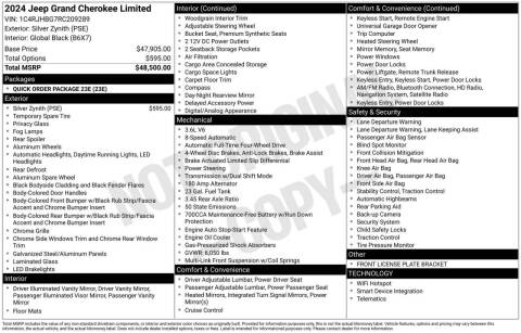 2024 Jeep Grand Cherokee Limited