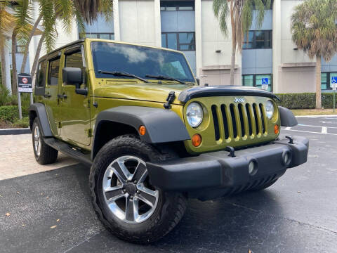 2007 Jeep Wrangler Unlimited for sale at Car Net Auto Sales in Plantation FL