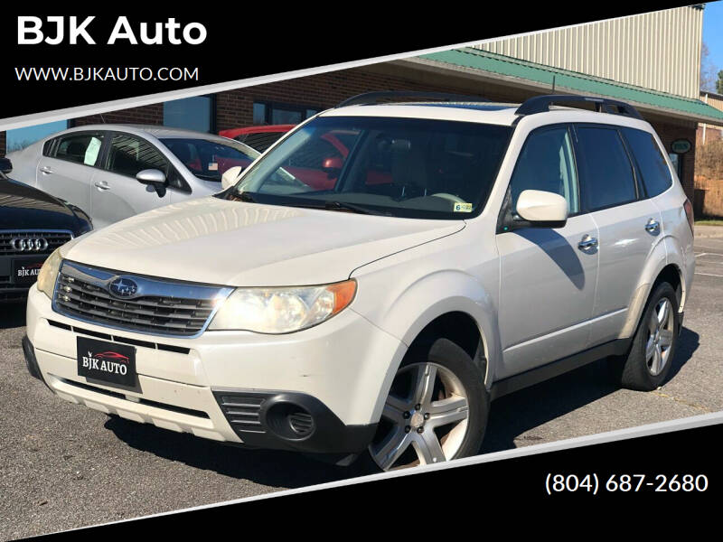 2010 Subaru Forester for sale at BJK Auto in Mineral VA