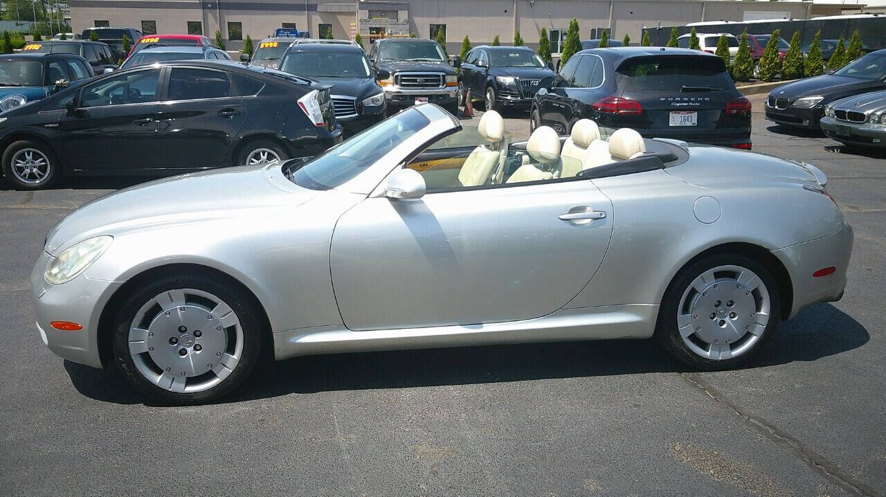 Silver 2002 Lexus SC 430 Base Convertible 2dr Convertible 1