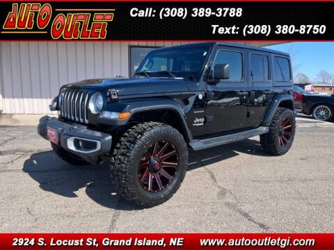 2018 Jeep Wrangler Unlimited for sale at Auto Outlet in Grand Island NE