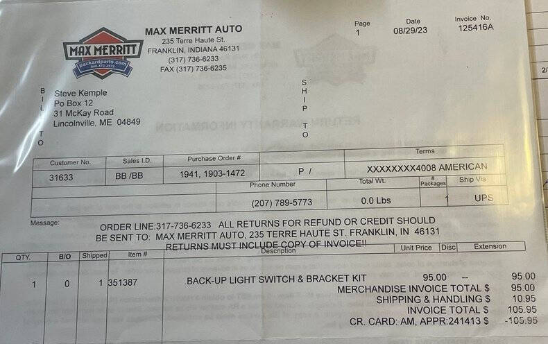 1941 Packard Super 8