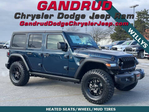 2025 Jeep Wrangler for sale at GANDRUD CHEVROLET in Green Bay WI