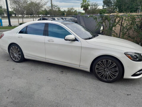 2019 Mercedes-Benz S-Class for sale at LAND & SEA BROKERS INC in Pompano Beach FL