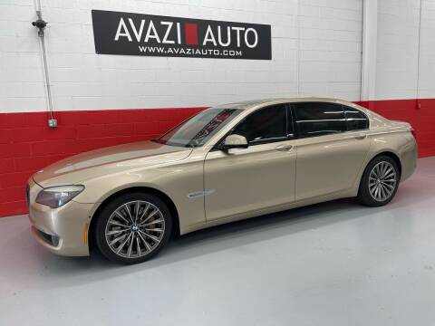 2009 BMW 7 Series for sale at AVAZI AUTO GROUP LLC in Gaithersburg MD