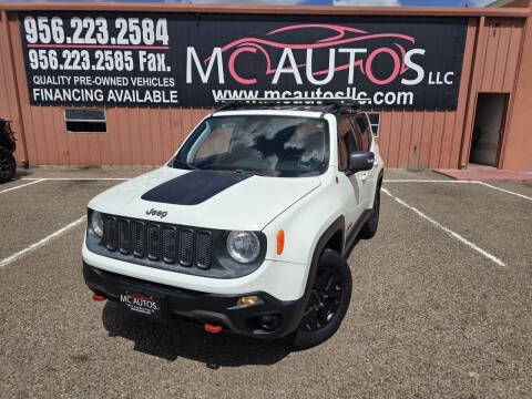 2018 Jeep Renegade for sale at MC Autos LLC in Pharr TX