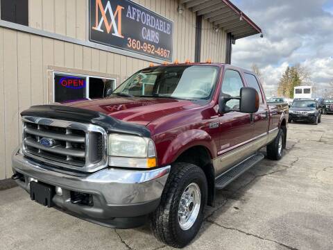 2004 Ford F-250 Super Duty for sale at M & A Affordable Cars in Vancouver WA