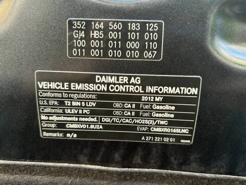 2012 Mercedes-Benz C-Class C 250