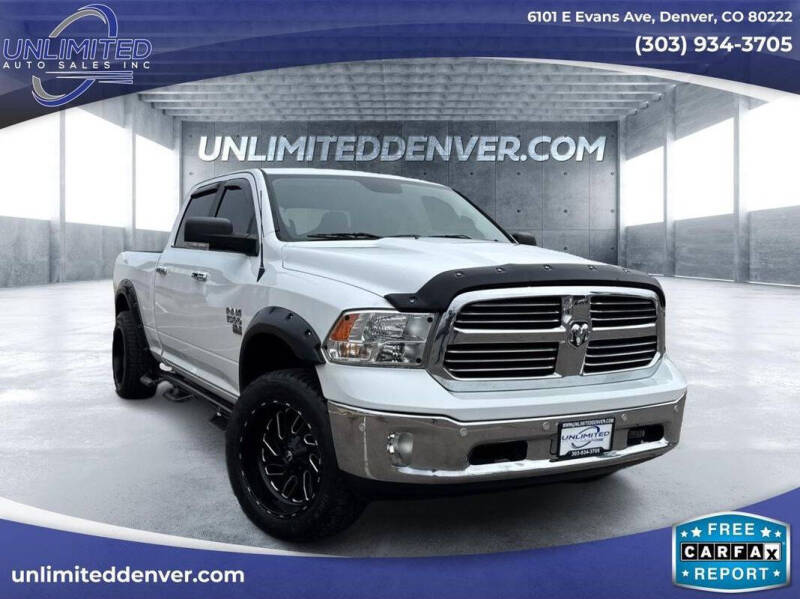 2017 RAM 1500 for sale at Unlimited Auto Sales in Denver CO