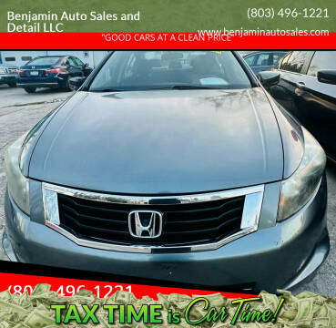 2009 Honda Accord for sale at Benjamin Auto Sales and Detail LLC in Holly Hill SC