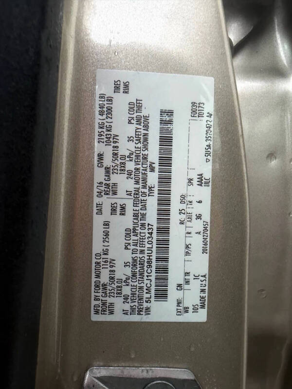 2017 Lincoln MKC Premiere