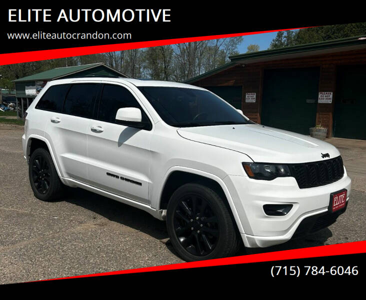 2017 Jeep Grand Cherokee for sale at ELITE AUTOMOTIVE in Crandon WI