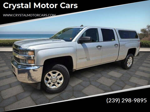 2015 Chevrolet Silverado 2500HD for sale at Crystal Motor Cars in Fort Myers FL