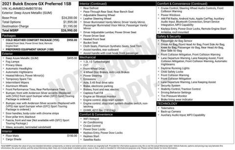 2021 Buick Encore GX Preferred
