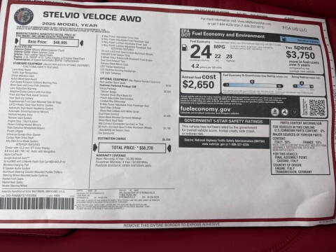 2025 Alfa Romeo Stelvio
