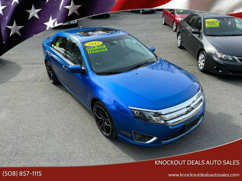 2012 Ford Fusion for sale at Knockout Deals Auto Sales in West Bridgewater MA