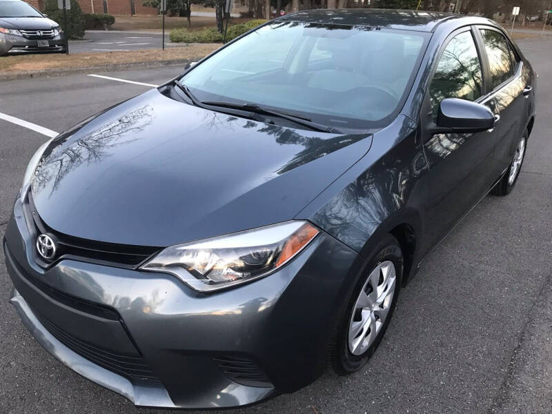 2015 Toyota Corolla for sale at Global Imports of Dalton LLC in Dalton GA