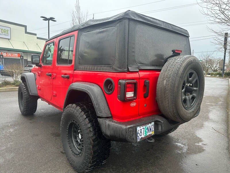 2018 Jeep Wrangler Unlimited for sale at Worldwide Auto in Portland, OR