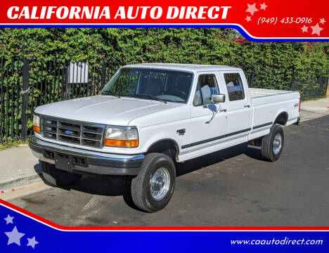 1997 Ford F-350 for sale at CALIFORNIA AUTO DIRECT in Costa Mesa CA