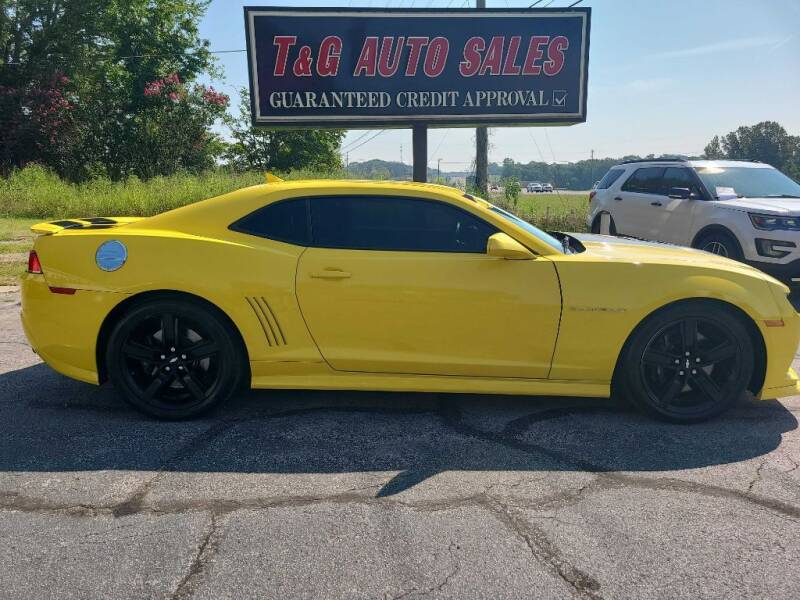 2015 Chevrolet Camaro for sale at T & G Auto Sales in Florence AL