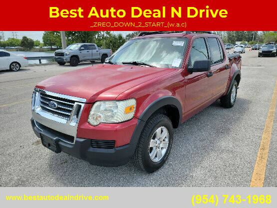 2007 Ford Explorer Sport Trac for sale at Best Auto Deal N Drive in Hollywood FL