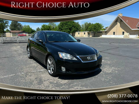 2009 Lexus IS 250 for sale at Right Choice Auto in Boise ID